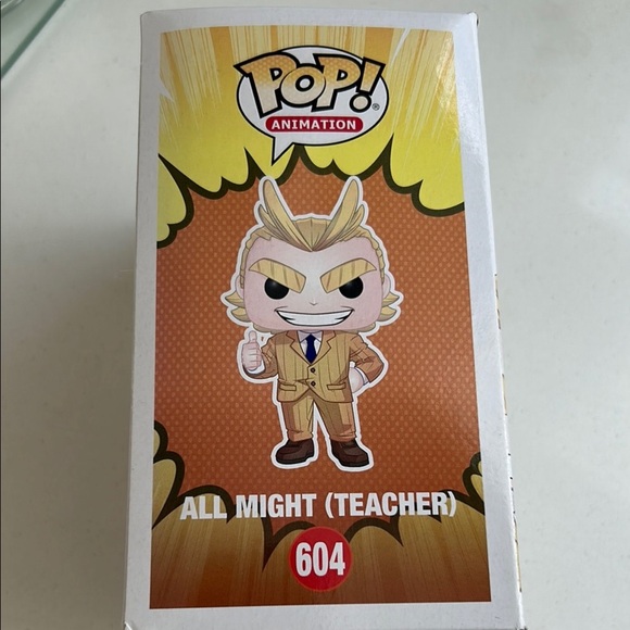 🥳🥳🥳Funko Pop! Animation My Hero Academia All Might (Teacher) Vinyl Figure - Picture 4 of 5